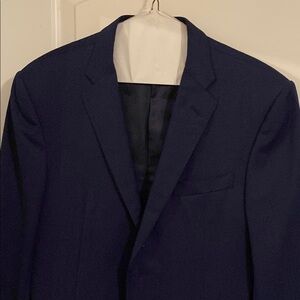 Corneliani Navy Blazer Super Fine Wool 42R 52R EU